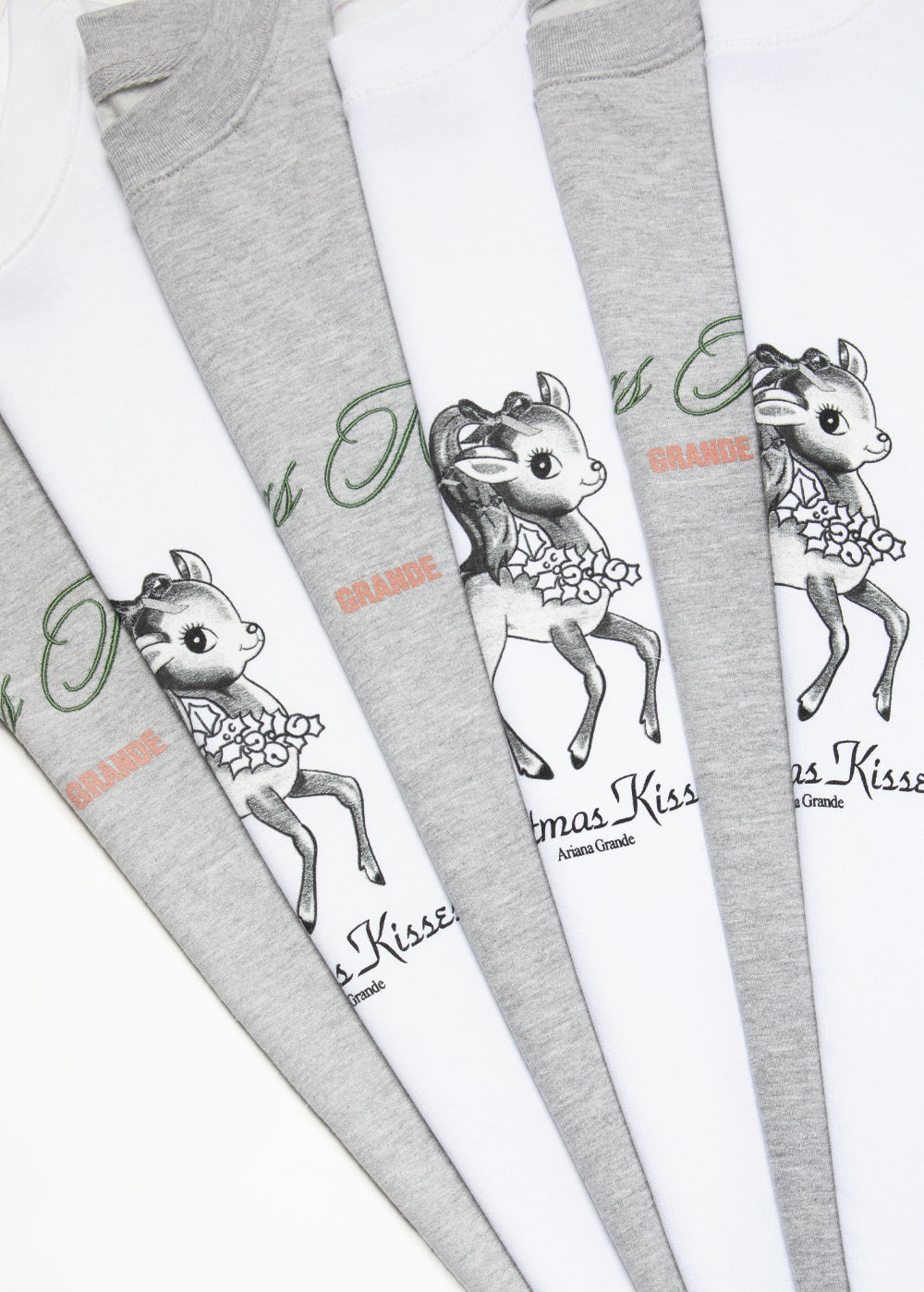 Christmas Kisses Crewneck Detail